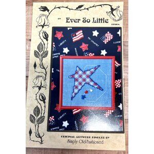 Star-Spangled Cross-Stitch Pattern "Starzzl" Design  Patriotic Theme